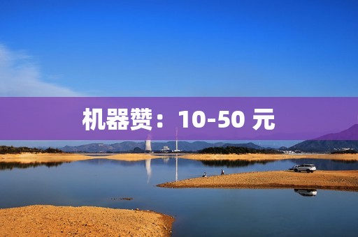 机器赞:10-50 元
