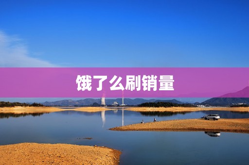 饿了么刷销量