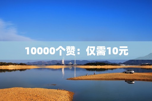 10000个赞：仅需10元