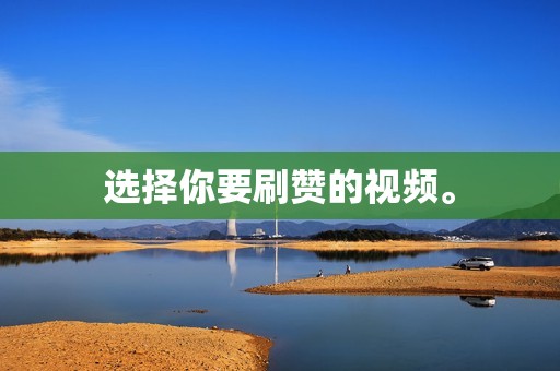 选择你要刷赞的视频。 选择你要刷赞的视频。