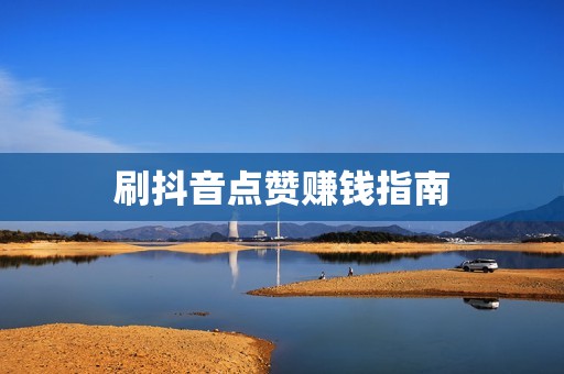 刷抖音点赞赚钱指南