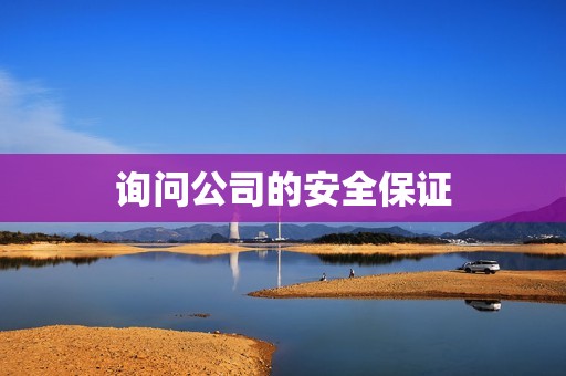 询问公司的安全保证