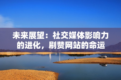 未来展望：社交媒体影响力的进化，刷赞网站的命运