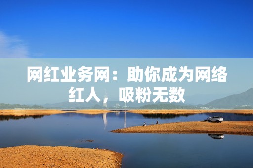 网红业务网：助你成为网络红人，吸粉无数