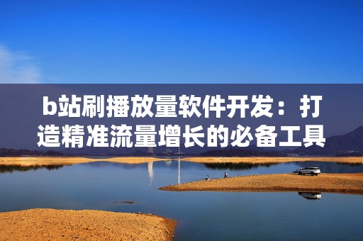 b站刷播放量软件开发：打造精准流量增长的必备工具