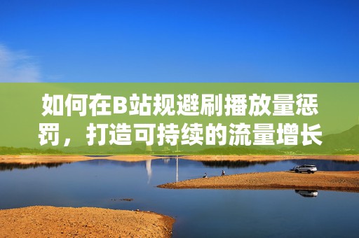 如何在B站规避刷播放量惩罚，打造可持续的流量增长方案