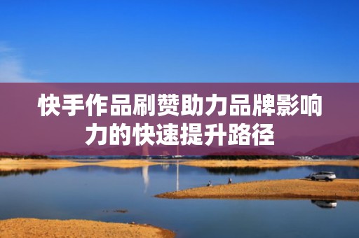 快手作品刷赞助力品牌影响力的快速提升路径