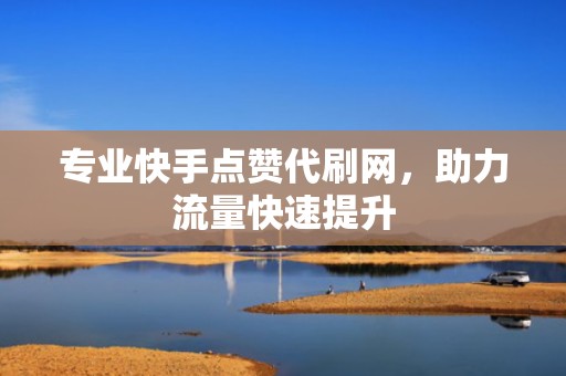 专业快手点赞代刷网，助力流量快速提升