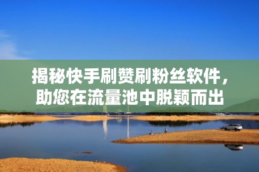揭秘快手刷赞刷粉丝软件，助您在流量池中脱颖而出