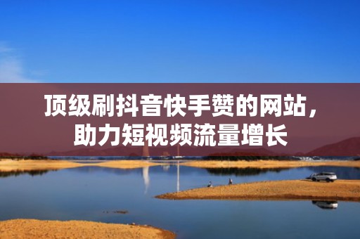 顶级刷抖音快手赞的网站，助力短视频流量增长