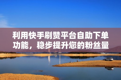 利用快手刷赞平台自助下单功能，稳步提升您的粉丝量