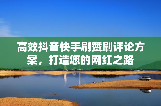 高效抖音快手刷赞刷评论方案，打造您的网红之路