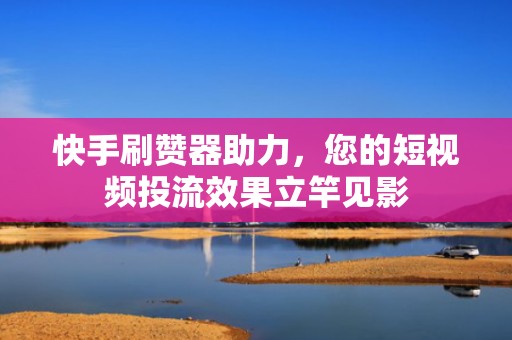 快手刷赞器助力，您的短视频投流效果立竿见影