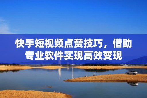 快手短视频点赞技巧，借助专业软件实现高效变现