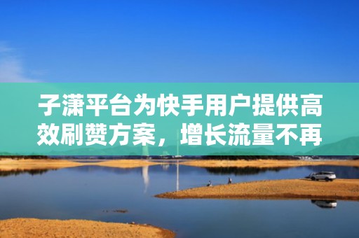 子潇平台为快手用户提供高效刷赞方案，增长流量不再难