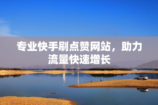 专业快手刷点赞网站，助力流量快速增长