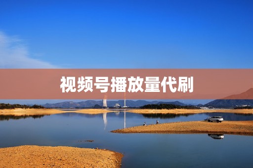 视频号播放量代刷