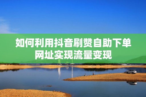 如何利用抖音刷赞自助下单网址实现流量变现 如何利用抖音刷赞自助下单网址实现流量变现