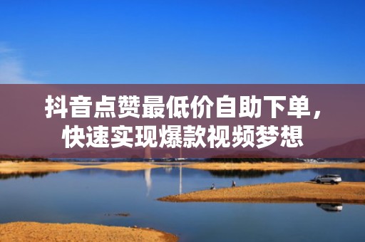 抖音点赞最低价自助下单，快速实现爆款视频梦想