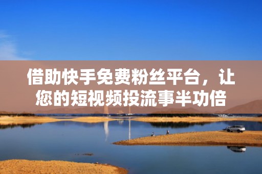 借助快手免费粉丝平台，让您的短视频投流事半功倍