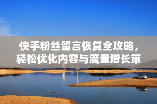 快手粉丝留言恢复全攻略，轻松优化内容与流量增长策略