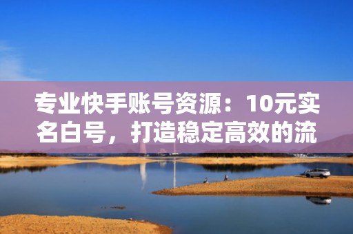 专业快手账号资源：10元实名白号，打造稳定高效的流量来源