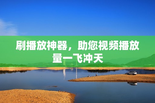 刷播放神器，助您视频播放量一飞冲天